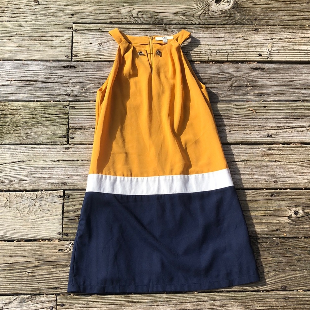 NWOT Colorblock Dress